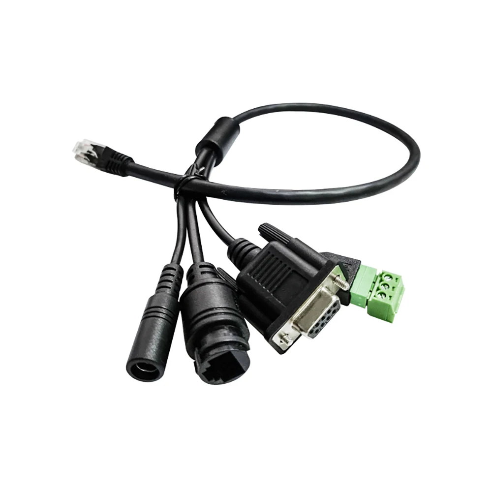 Conversion Cable for Elfin-EE10 & EE11with Crystal Head, DB9 Female Header, 3PIN RS485, DC Adapter Interface Q240
Conversion Cable for Elfin-EE10 & EE11with Crystal Head, DB9 Female Header, 3PIN RS485, DC Adapter Interface Q240