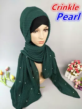 k3 White Pearl Crinkle Plain Wrinkle Wrap Bubble Viscose Long Scarf Women Crinkled Shawl Muslim Head Hijab Good Quality Scarf
k3 White Pearl Crinkle Plain Wrinkle Wrap Bubble Viscose Long Scarf Women Crinkled Shawl Muslim Head Hijab Good Quality Scarf