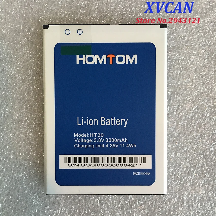 100% Original New HOMTOM HT30 Battery Large Capacity Full 3000mAh Backup Batteries Replacement For HOMTOM HT 30 Smart Phone
100% Original New HOMTOM HT30 Battery Large Capacity Full 3000mAh Backup Batteries Replacement For HOMTOM HT 30 Smart Phone