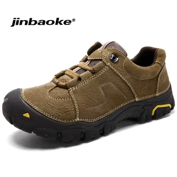 JINBAOKE High Quality Men Hiking Shoes Real Leather Outdoor Shoes Waterproof Non-slipTrekking Shoes Mountain Climbing Shoes
JINBAOKE High Quality Men Hiking Shoes Real Leather Outdoor Shoes Waterproof Non-slipTrekking Shoes Mountain Climbing Shoes