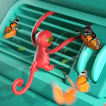 Naughty smart monkey car air freshened air outlet monkey aromatherapy car interior decoration
Naughty smart monkey car air freshened air outlet monkey aromatherapy car interior decoration
