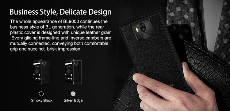 DOOGEE BL9000 6GB RAM 64GB ROM MTK6763 2.0GHz Octa Core 5.99 Inch IPS FHD Screen Dual Camera Android 8.1 4G LTE Smartphone
