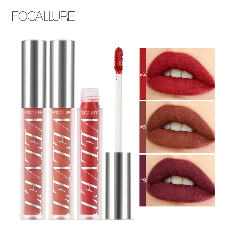 Focallure New Arrival Liquid Lipstick with Repair Moisturizing Valvet Effect Naturally light and thin lips makeup lipstick
Focallure New Arrival Liquid Lipstick with Repair Moisturizing Valvet Effect Naturally light and thin lips makeup lipstick