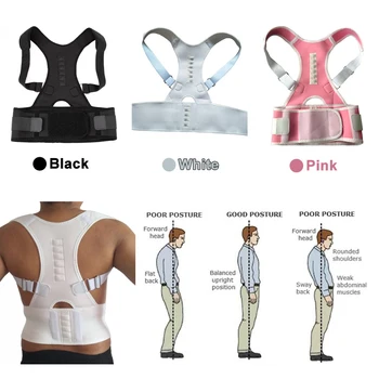 2018 Magnetic Therapy Posture Corrector Orthopedic Body Belt Shoulders Support Belt Posture Back Waist Brace Corsets Pain Relief
2018 Magnetic Therapy Posture Corrector Orthopedic Body Belt Shoulders Support Belt Posture Back Waist Brace Corsets Pain Relief