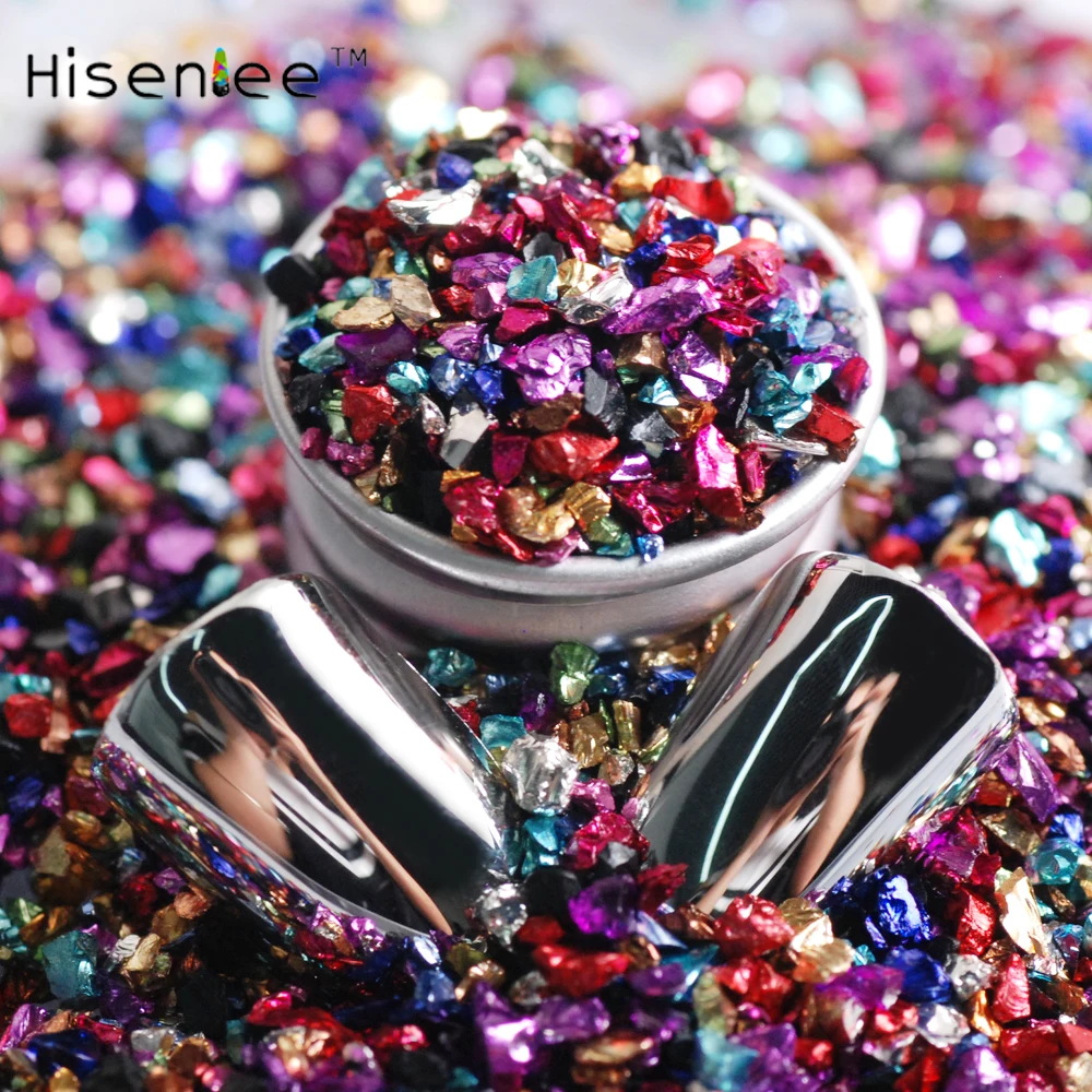 Glass Nail Sequins Crushed Powder Irregular Flakes Manicure 3D Tips Broken Nail Art Stones DIY Decorations 50Gram
Glass Nail Sequins Crushed Powder Irregular Flakes Manicure 3D Tips Broken Nail Art Stones DIY Decorations 50Gram