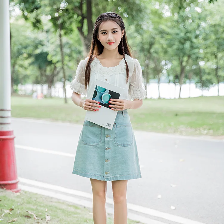 Free Rushed Hot Sale Shipping 2019 Lolita Doll Collar Sweet Lace Loving Button Shirt 0900
Free Rushed Hot Sale Shipping 2019 Lolita Doll Collar Sweet Lace Loving Button Shirt 0900