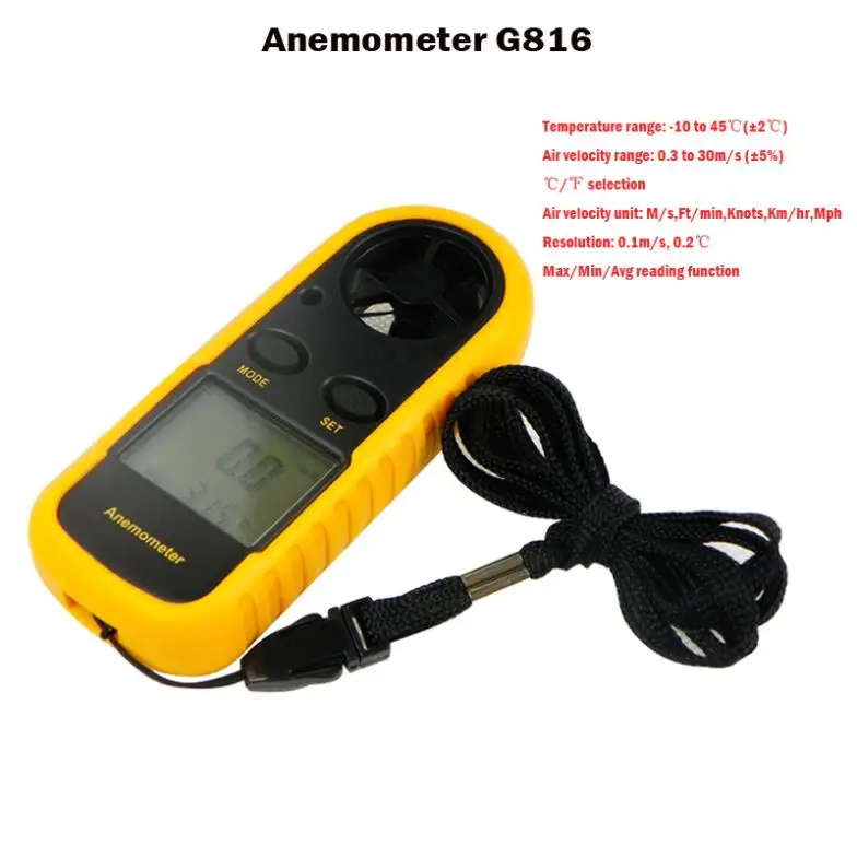 Anemometer Free Rpm Tacometro Usb Tester Digital Tachometer Anemometro Anemometer Wind Gm816 Level Display
Anemometer Free Rpm Tacometro Usb Tester Digital Tachometer Anemometro Anemometer Wind Gm816 Level Display