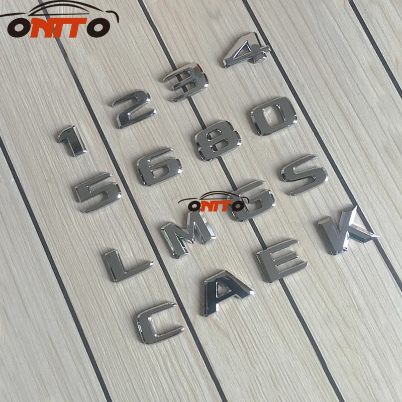 Good qulality 1 pcs Car emblem A/G/S/E /0/1/ 2 /3 /4 /5 /6 /8 /i /L/K/C number sticker car 3d sticker for benz
Good qulality 1 pcs Car emblem A/G/S/E /0/1/ 2 /3 /4 /5 /6 /8 /i /L/K/C number sticker car 3d sticker for benz