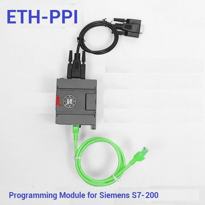 Isolated ETH-PPI PPI to Ethernet Programming Adapter for Siemens S7-200, Replace USB-PPI PC-PPI CP243-1, WIFI Optional
Isolated ETH-PPI PPI to Ethernet Programming Adapter for Siemens S7-200, Replace USB-PPI PC-PPI CP243-1, WIFI Optional