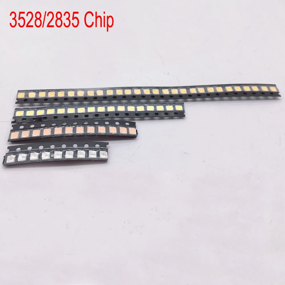 100pcs Super Bright 3528 1210 SMD LED Red/Green/Blue/Yellow/White/WARM WHITE/UV/ICE BLUE LED Diode 3.5*2.8*1.9mm
100pcs Super Bright 3528 1210 SMD LED Red/Green/Blue/Yellow/White/WARM WHITE/UV/ICE BLUE LED Diode 3.5*2.8*1.9mm