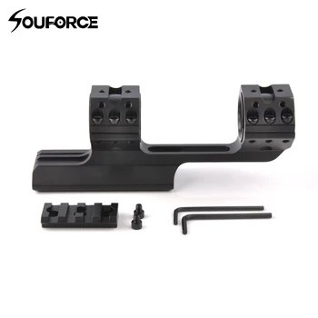 Tactical Heavy Dute 4 Screw 25.4/30mm Ring Extended Rail Base with 20mm Picatinny Rail Mount for Hunting 
Tactical Heavy Dute 4 Screw 25.4/30mm Ring Extended Rail Base with 20mm Picatinny Rail Mount for Hunting