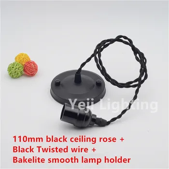 Vintage Bronze Aluminum Edison Bulb Cord Set E27 lamp holder with switch Led bulb Tube light Lighting accessories Wholesale DIY
Vintage Bronze Aluminum Edison Bulb Cord Set E27 lamp holder with switch Led bulb Tube light Lighting accessories Wholesale DIY