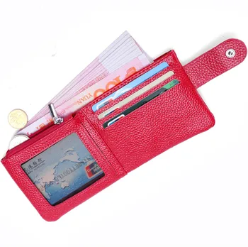 Cowhide Leather Women Clutch Genuine Leather Mens Short Wallets Coin Purses Male ID Credit Cards Holder
Cowhide Leather Women Clutch Genuine Leather Mens Short Wallets Coin Purses Male ID Credit Cards Holder