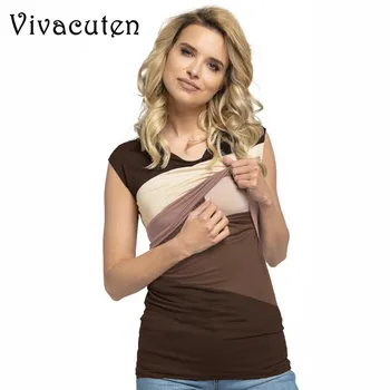 Summer Maternity Nursing Tees Striped Breastfeeding Sleeveless T-shirt for Pregnant Women Feeding Maternity Tops Clothes M19
Summer Maternity Nursing Tees Striped Breastfeeding Sleeveless T-shirt for Pregnant Women Feeding Maternity Tops Clothes M19