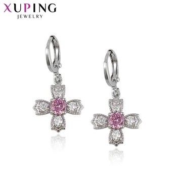 Xuping Romantic Simple Fashion Rhodium color Plated Drop Earrings for Women Temperament Must-have Charms Gifts 28578
Xuping Romantic Simple Fashion Rhodium color Plated Drop Earrings for Women Temperament Must-have Charms Gifts 28578