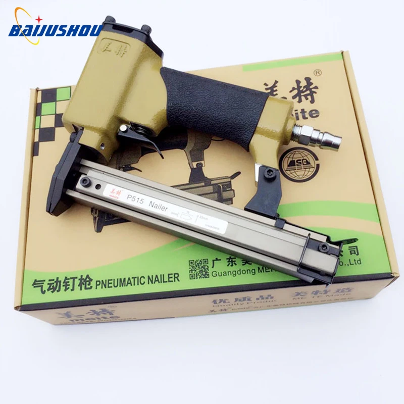 Pneumatic Nailer Gun Flexible Points Air Stapler Nail Gun Tools for photo frame P515 For Flexible Points With 1000 PCS Nails
Pneumatic Nailer Gun Flexible Points Air Stapler Nail Gun Tools for photo frame P515 For Flexible Points With 1000 PCS Nails