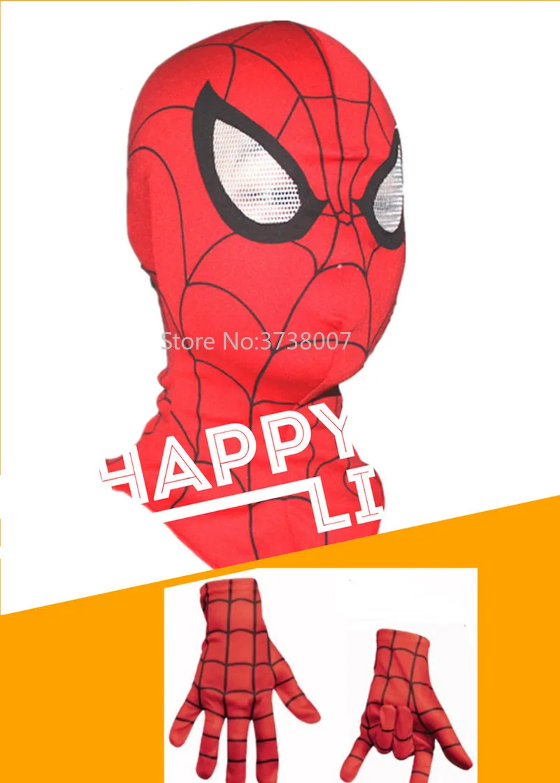 Adult and Kids Full Head Spiderman Mask Halloween Dress Up for Party Hood Masks Super Cool Spiderman Mask & Gloves
Adult and Kids Full Head Spiderman Mask Halloween Dress Up for Party Hood Masks Super Cool Spiderman Mask & Gloves