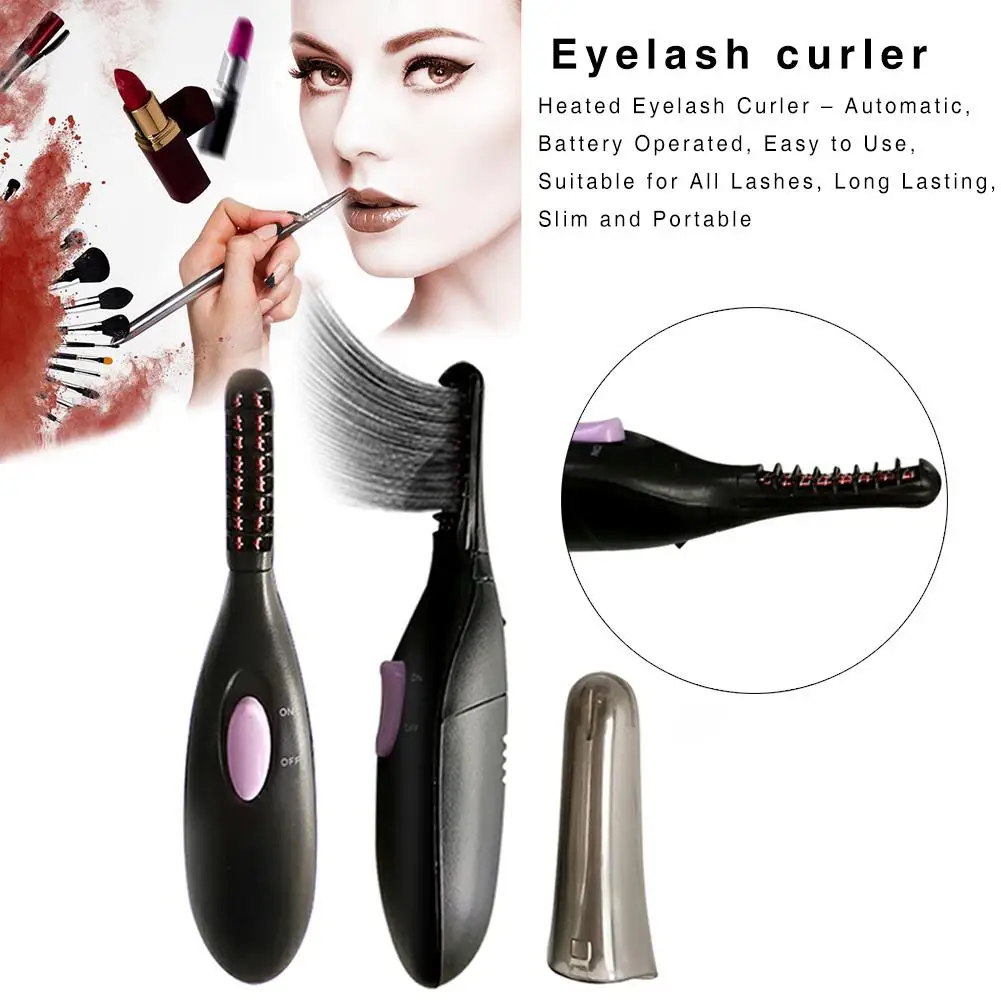 Electric Eyelash Curler Heated Eyelash Curler Long Lasting Natural Eye Lashes Thicker Eye Lash Curling Enhancer Makeup Tool
Electric Eyelash Curler Heated Eyelash Curler Long Lasting Natural Eye Lashes Thicker Eye Lash Curling Enhancer Makeup Tool