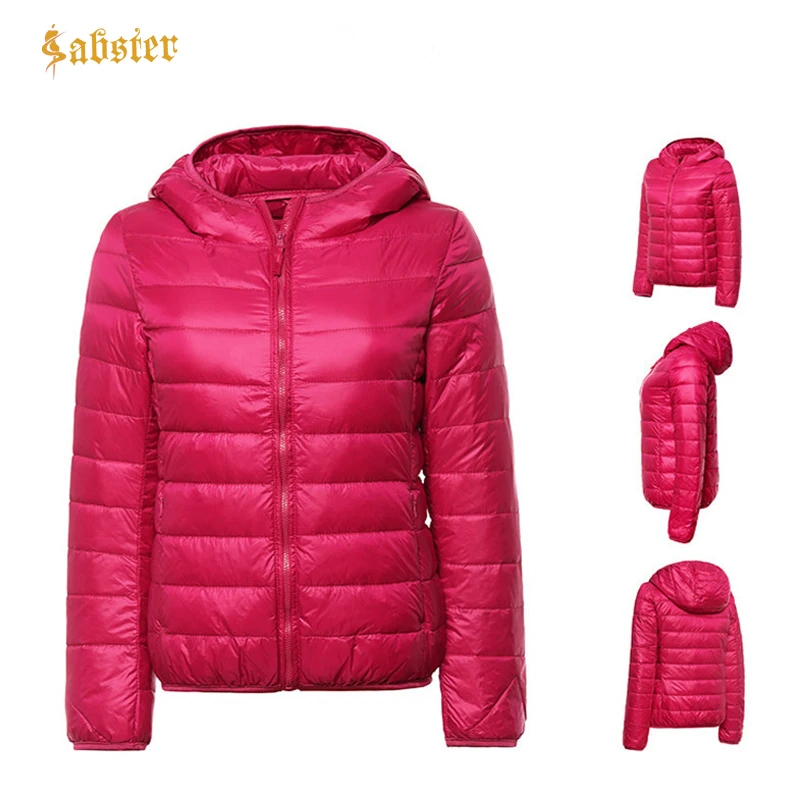 Autumn Winter Women Ultra Light Down Jacket Hooded White Duck Down WindBreaker Feather Outwear Warm Thin Slim Coat Plus Size
Autumn Winter Women Ultra Light Down Jacket Hooded White Duck Down WindBreaker Feather Outwear Warm Thin Slim Coat Plus Size