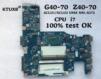 KTUXB Lenovo ACLU1/ACLU2 UMA NM-A272 motherboard for Lenovo G40-70 Z40-70 notebook motherboard CPU i7 DDR3 100% test work
KTUXB Lenovo ACLU1/ACLU2 UMA NM-A272 motherboard for Lenovo G40-70 Z40-70 notebook motherboard CPU i7 DDR3 100% test work
