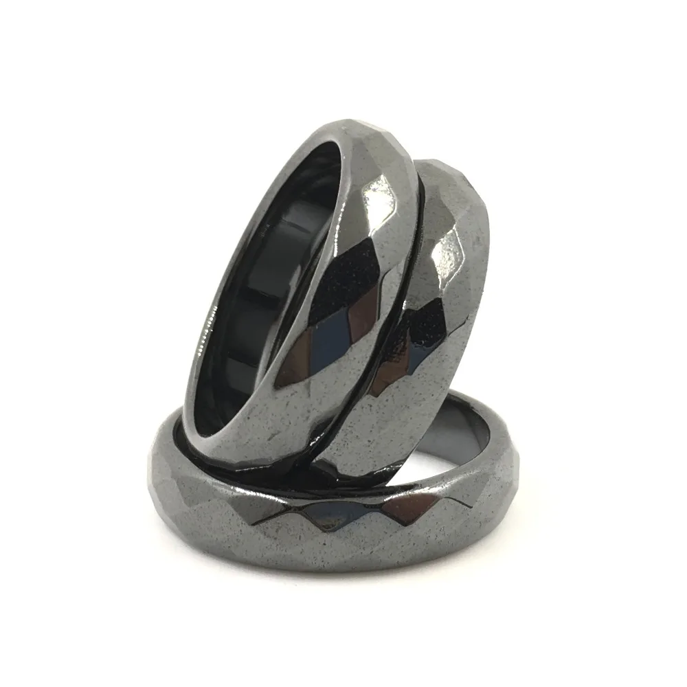 Hot Sale Magnetic Hematite Stone Finger Rings 4mm 6mm 10mm Cambered Surface For Lose Weight and Health NO. 6-12 USA Sizes 1 PC
Hot Sale Magnetic Hematite Stone Finger Rings 4mm 6mm 10mm Cambered Surface For Lose Weight and Health NO. 6-12 USA Sizes 1 PC