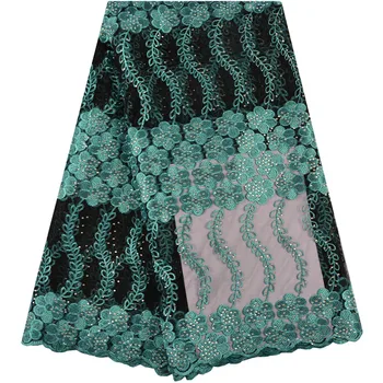 Green African Lace Fabric 2018 Embroidered Nigerian Stones Laces Fabric High Quality French Tulle Lace Fabric For Women S1398
Green African Lace Fabric 2018 Embroidered Nigerian Stones Laces Fabric High Quality French Tulle Lace Fabric For Women S1398