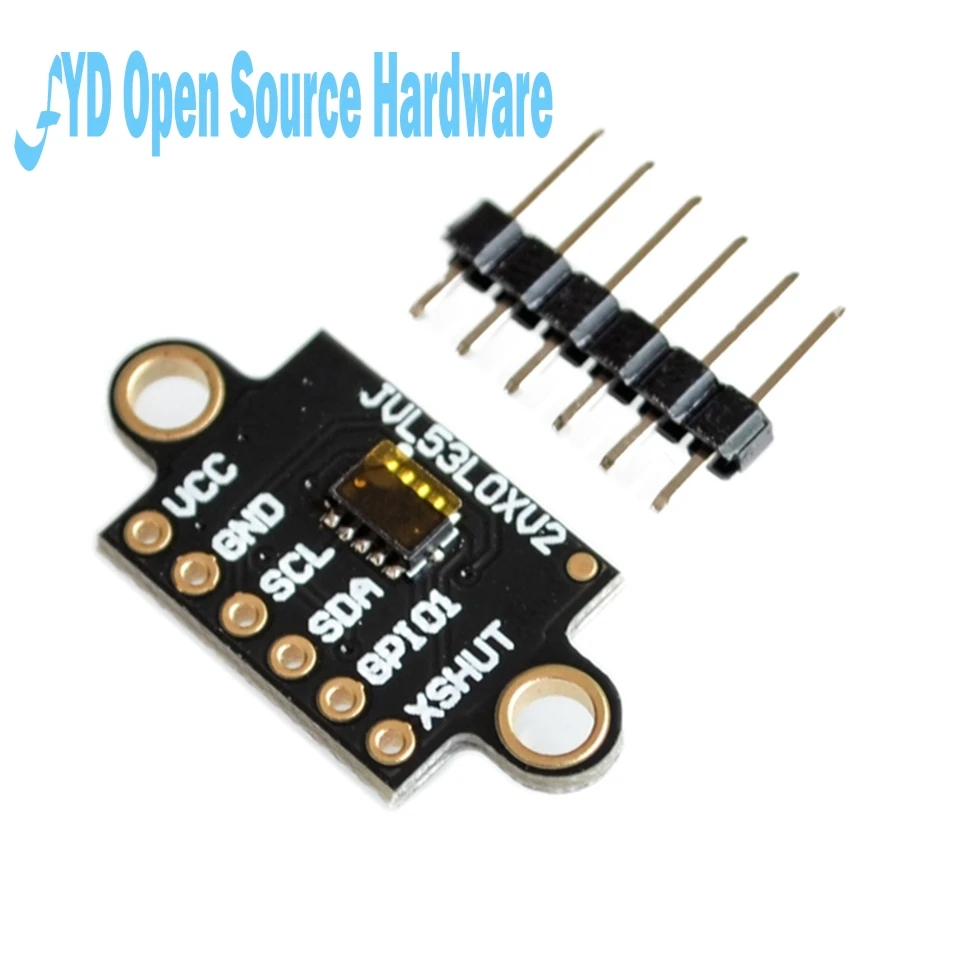 1pcs VL53L0X Time-of-Flight (ToF) Laser Ranging Sensor Breakout 940nm GY-VL53L0XV2 Laser Distance Module I2C IIC
1pcs VL53L0X Time-of-Flight (ToF) Laser Ranging Sensor Breakout 940nm GY-VL53L0XV2 Laser Distance Module I2C IIC