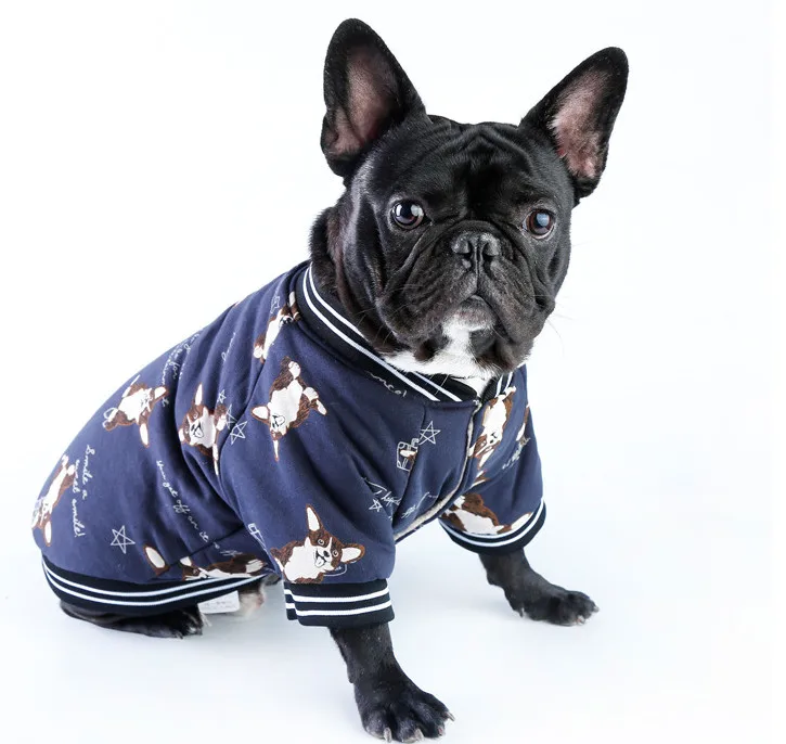 Free shipping pet dog puppy coat warm jacket baseball clothing dog print fleece inside four colors
Free shipping pet dog puppy coat warm jacket baseball clothing dog print fleece inside four colors
