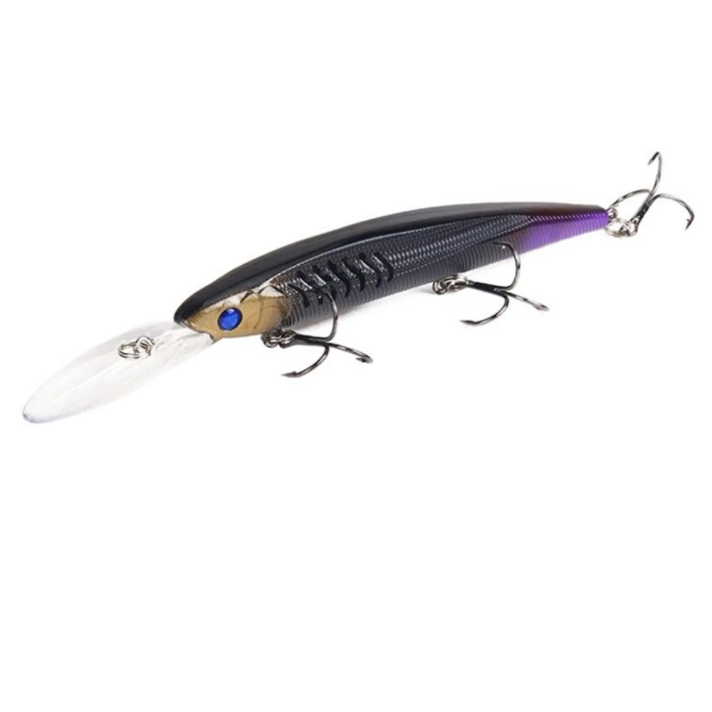 1pcs 15cm 12g Deep Water Minnow Hard Lure For Sea Carp Fly Fishing Spinner Bait Accessories Hooks Tool Wobblers Fish Sport lure
1pcs 15cm 12g Deep Water Minnow Hard Lure For Sea Carp Fly Fishing Spinner Bait Accessories Hooks Tool Wobblers Fish Sport lure