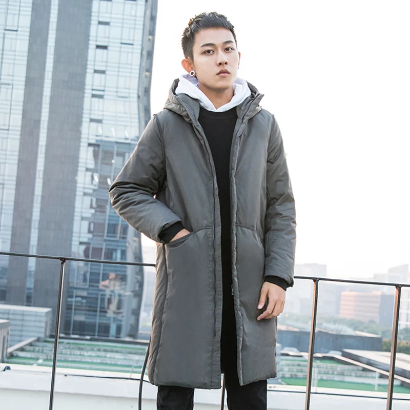 Winter Hooded Long White Duck Down Casual Down Jacket 2018 Men's High Quality Warm Jackets Male Slim Winter Clothes XD642
Winter Hooded Long White Duck Down Casual Down Jacket 2018 Men's High Quality Warm Jackets Male Slim Winter Clothes XD642
