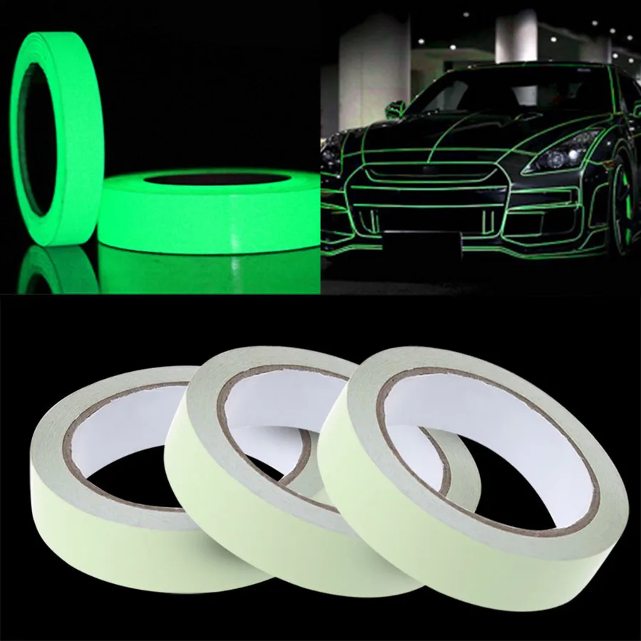 1cmx3m Stylish Reflective Tape Car Stickers Glow in The Dark DIY Light LuminousWarning TapeSafety Auto Home StylingAccessories
1cmx3m Stylish Reflective Tape Car Stickers Glow in The Dark DIY Light LuminousWarning TapeSafety Auto Home StylingAccessories
