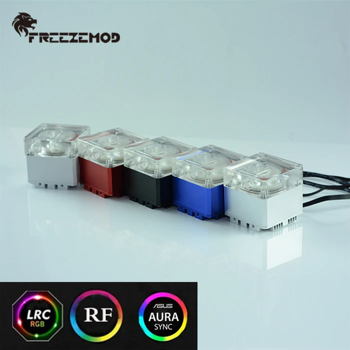 FREEZEMOD Compute cooling pc water cooler mute pump PWM intelligent flow 800L/H 12V/5V RGB light aure. PU-FS4M
FREEZEMOD Compute cooling pc water cooler mute pump PWM intelligent flow 800L/H 12V/5V RGB light aure. PU-FS4M