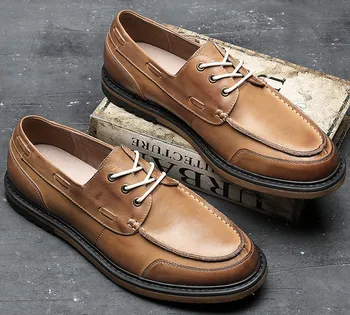 spring new fashion england style men leather shoes male lace up retro casual shoes male solid round toes apring autumn shoes
spring new fashion england style men leather shoes male lace up retro casual shoes male solid round toes apring autumn shoes