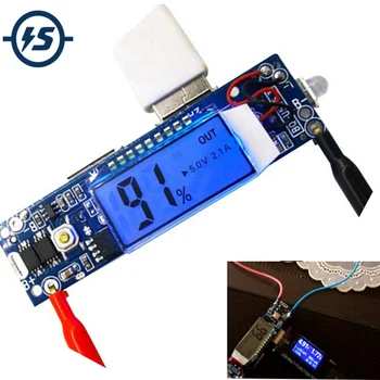 2.1A 1A 2A 18650 Mobile Power Bank Charger Module LCD Display 5V Lithium Battery Charging Double USB for IC Android Smart phone
2.1A 1A 2A 18650 Mobile Power Bank Charger Module LCD Display 5V Lithium Battery Charging Double USB for IC Android Smart phone