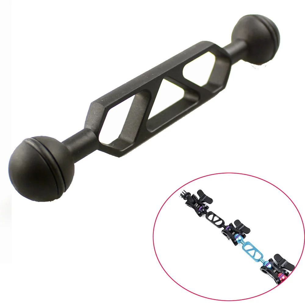 Diving Arm Extension Ball Joint Extension Underwater Photography Mount Bracket Strobe Scuba Diving Torch Light Kit
Diving Arm Extension Ball Joint Extension Underwater Photography Mount Bracket Strobe Scuba Diving Torch Light Kit