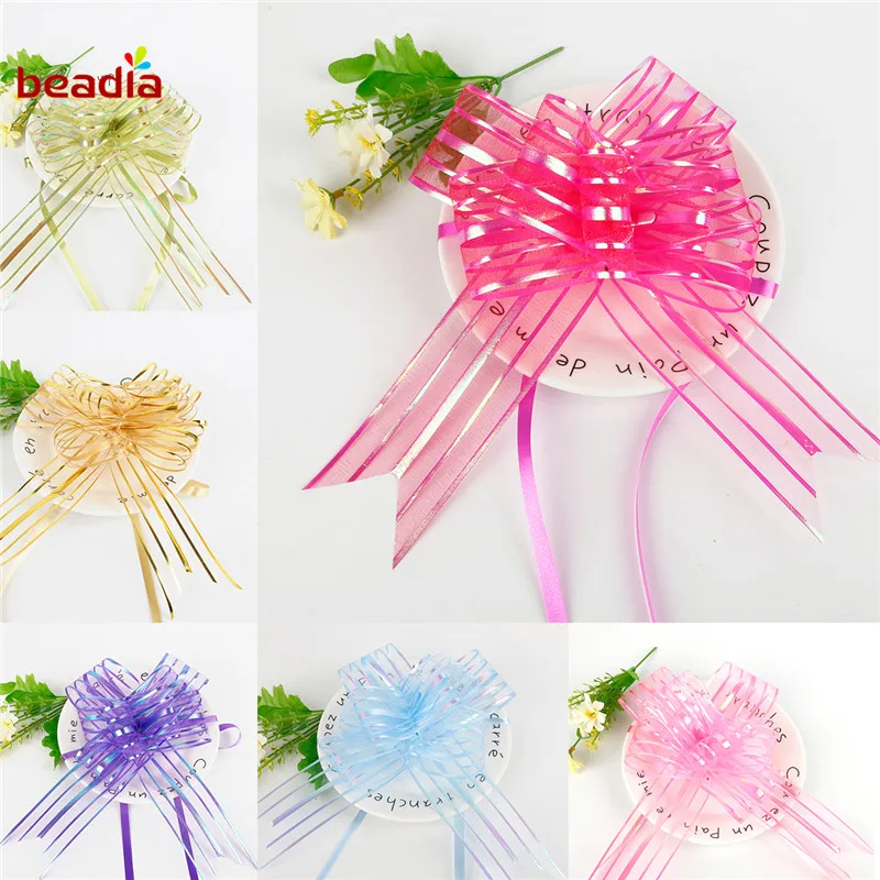 10PCS Multi Colors Chiffon Bows Pull Ribbons Flowers Gift Wrapping Pull Bows For Birthday Wedding Party Decoration
10PCS Multi Colors Chiffon Bows Pull Ribbons Flowers Gift Wrapping Pull Bows For Birthday Wedding Party Decoration