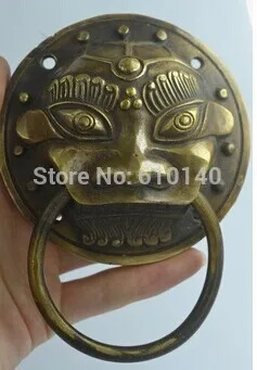 China Rare Collectible Old Wonderful Handwork Copper Dragon Exorcism Door Holder
China Rare Collectible Old Wonderful Handwork Copper Dragon Exorcism Door Holder