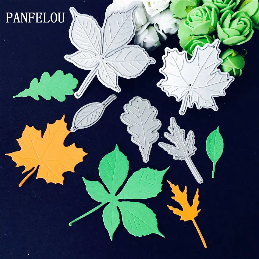 PANFELOU Metal craft Maple leaf combination die cutting dies for Scrapbooking/DIY Christmas wedding Halloween cards
PANFELOU Metal craft Maple leaf combination die cutting dies for Scrapbooking/DIY Christmas wedding Halloween cards
