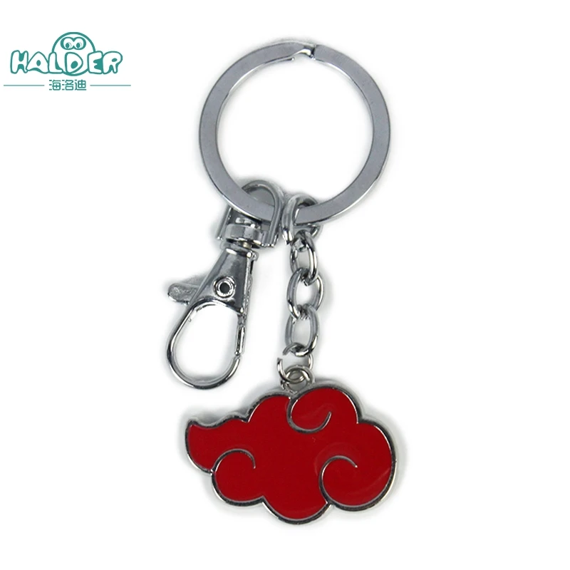 Halder Naruto Akatsuki Member's Logo Keychain Red Cloud Key Chain Uchiha Itachi Keyring Pendant Anime keychain Cosplay Jewelry
Halder Naruto Akatsuki Member's Logo Keychain Red Cloud Key Chain Uchiha Itachi Keyring Pendant Anime keychain Cosplay Jewelry