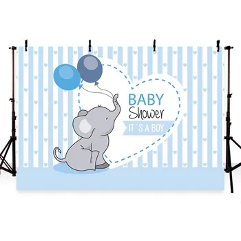 Backdrop photographic studio pink blue stripes elephant baby shower girl boy balloons background original design photocall
Backdrop photographic studio pink blue stripes elephant baby shower girl boy balloons background original design photocall
