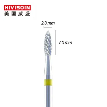 Cross cut super fine (0115.023)- ISO110 -Tungsten Carbide Burs - HIVISOIN Carbide Nail Drill Bit&Dental Burs
Cross cut super fine (0115.023)- ISO110 -Tungsten Carbide Burs - HIVISOIN Carbide Nail Drill Bit&Dental Burs