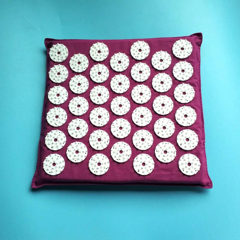 Acupressure Massager Natural Acupuncture Mats Pillow Back Reflexology Trigger Point Massage Stress Relief
Acupressure Massager Natural Acupuncture Mats Pillow Back Reflexology Trigger Point Massage Stress Relief