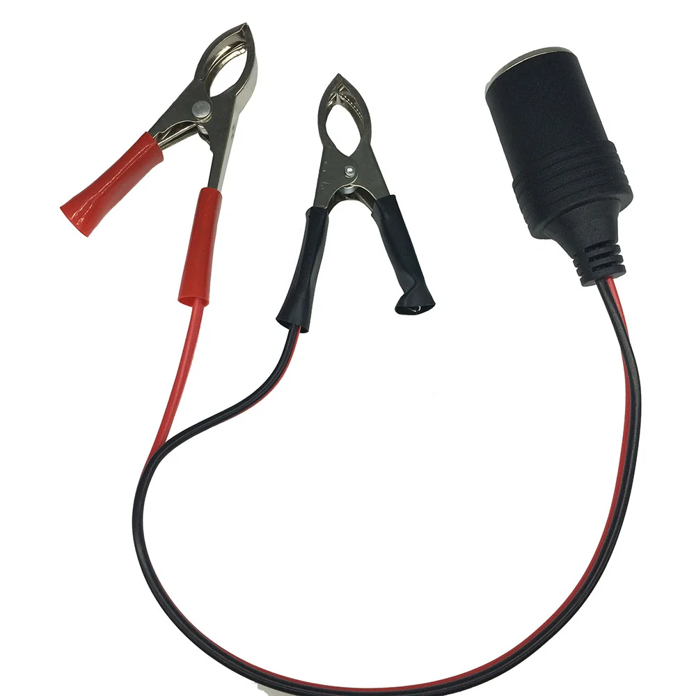 High Quality 30cm car Truck Battery clamp/clip turn to cigarette lighter socket Cable adapter battery connect cable tester cord
High Quality 30cm car Truck Battery clamp/clip turn to cigarette lighter socket Cable adapter battery connect cable tester cord