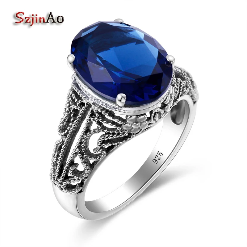 Szjinao Russia 3.2ct Oval Cut Sapphire Ring Punk 100% 925 Sterling Silver Rings for Women Fine Jewelry alibaba-express
Szjinao Russia 3.2ct Oval Cut Sapphire Ring Punk 100% 925 Sterling Silver Rings for Women Fine Jewelry alibaba-express