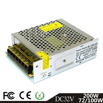 DC32V 72W 100W 120W LED Light Belt Driver Switching Power Supply 100-240VAC Constant Voltage Transformer Monitoring CCTV CNC
DC32V 72W 100W 120W LED Light Belt Driver Switching Power Supply 100-240VAC Constant Voltage Transformer Monitoring CCTV CNC