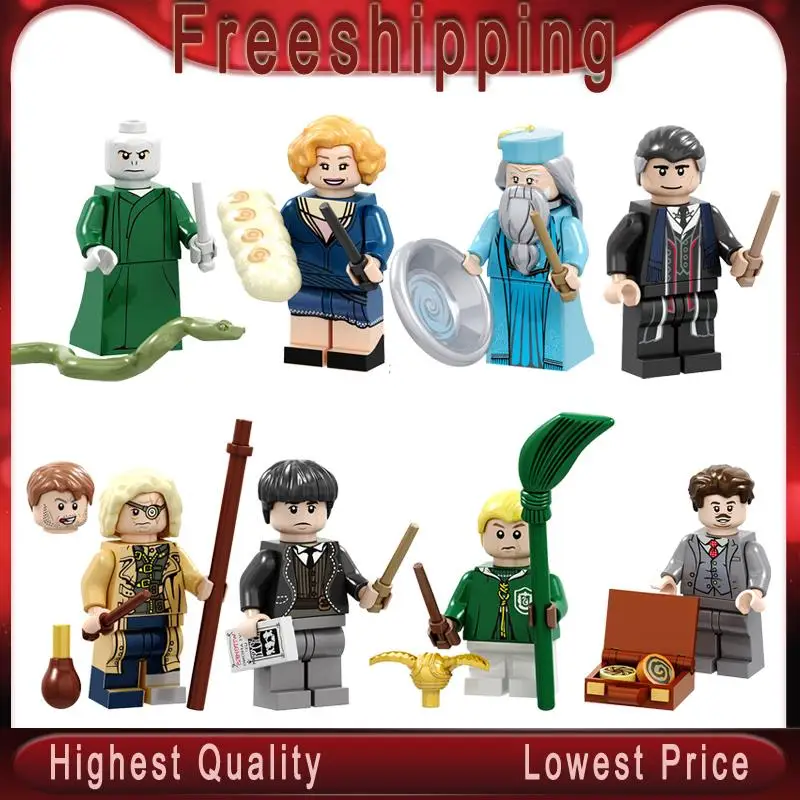 Single Sale Harry Potter Hamudi Voldemort Draco Malfoy Graves Dumbledore Action Figures Building Blocks Gift Toy Children PG8173
Single Sale Harry Potter Hamudi Voldemort Draco Malfoy Graves Dumbledore Action Figures Building Blocks Gift Toy Children PG8173