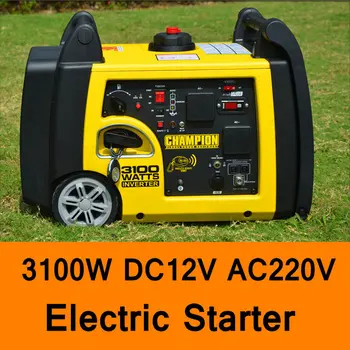 3100W DC 12V AC 220V Gasoline Inverter Generator Electric Starter Car Household Gasoline Generators Portable Quite Generator
3100W DC 12V AC 220V Gasoline Inverter Generator Electric Starter Car Household Gasoline Generators Portable Quite Generator