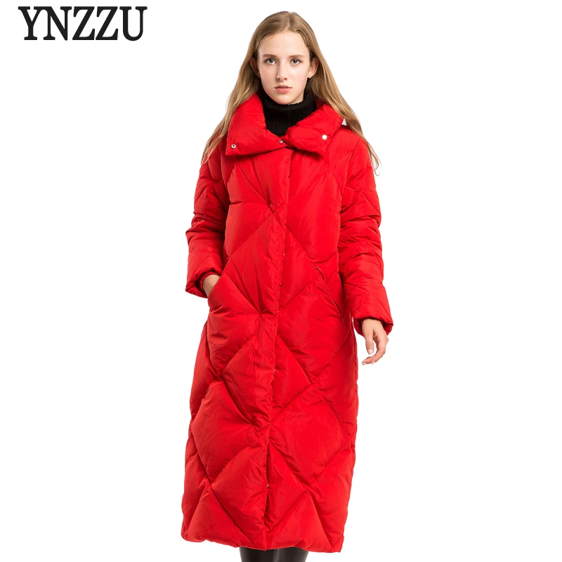 YNZZU Luxury 2019 Winter Women's Down Jacket Elegant Long Style 90% White Duck Down Coats Thickening Warm Female Snow Coat AO620
YNZZU Luxury 2019 Winter Women's Down Jacket Elegant Long Style 90% White Duck Down Coats Thickening Warm Female Snow Coat AO620