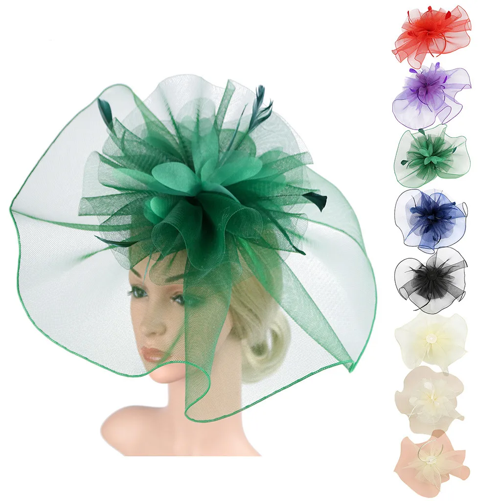 Fashion Linen Birdcage Bridal Flower Feathers Glamorous Bride Wedding Hats Face Veils Wedding Accessories tops mujer verano 2019
Fashion Linen Birdcage Bridal Flower Feathers Glamorous Bride Wedding Hats Face Veils Wedding Accessories tops mujer verano 2019