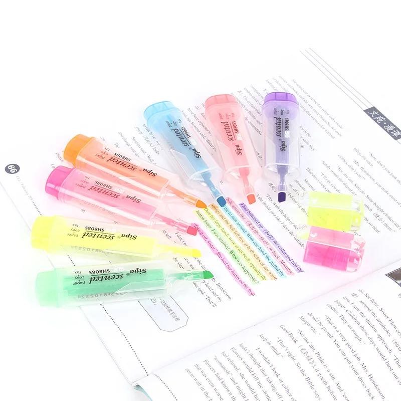 Cute Highlighters Markers Kawai Plastic Watercolor Marker Pens For Painting Drawing Korean Stationery Office School Supplies
Cute Highlighters Markers Kawai Plastic Watercolor Marker Pens For Painting Drawing Korean Stationery Office School Supplies
